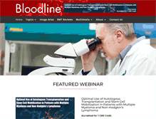 Tablet Screenshot of bloodline.net