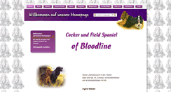 Desktop Screenshot of bloodline.ch