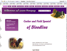 Tablet Screenshot of bloodline.ch